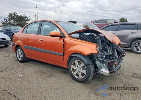 2008 Kia Rio Base из США, поврежденный, VIN KNADE123786325704